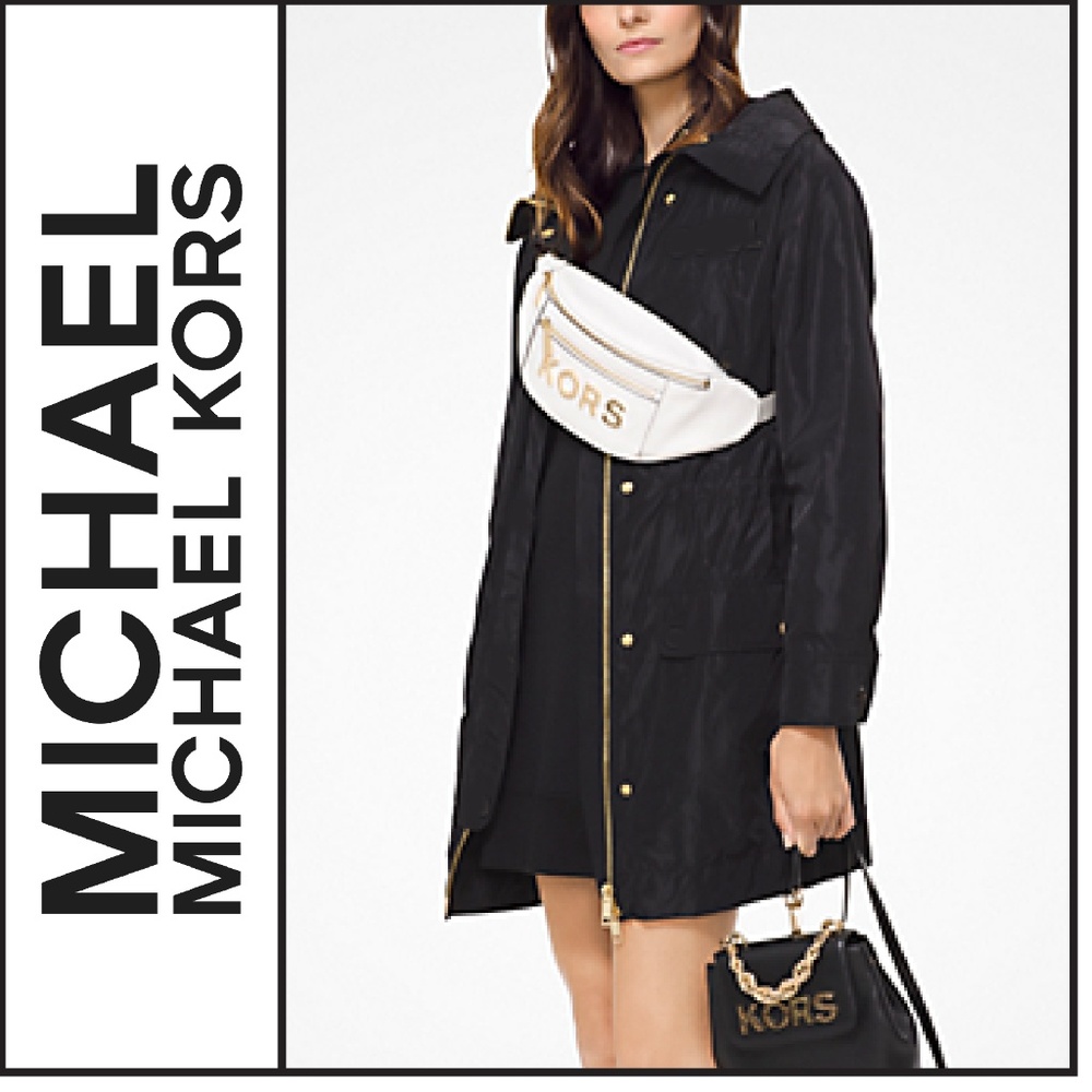 { Michael Kors } Sateen Anorak Jacket